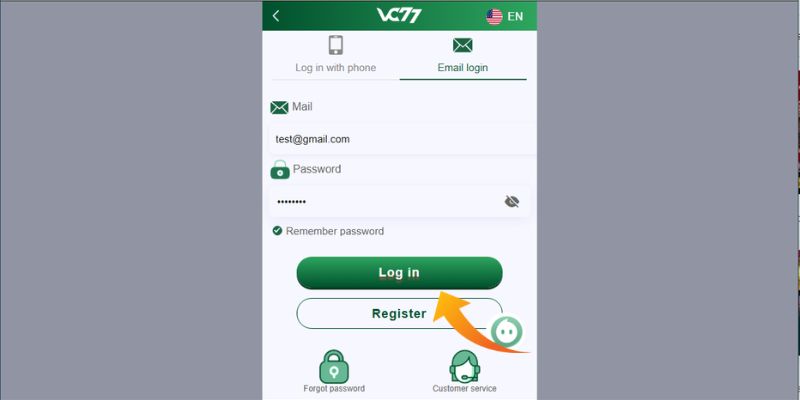 The most complete Sign in VC77 process for you to begin